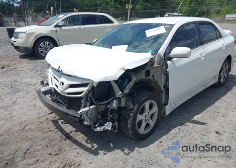 2012 Toyota Corolla S z USA, uszkodzony, nr VIN 2T1BU4EE7CC804248